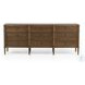 Toulouse Toasted Oak Veneer Upholstered Bedroom Set