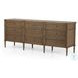 Toulouse Toasted Oak Veneer Upholstered Bedroom Set