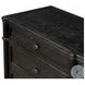 Toulouse Distressed Black 9 Drawer Dresser