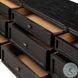 Toulouse Distressed Black 9 Drawer Dresser