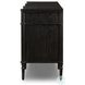 Toulouse Distressed Black 9 Drawer Dresser