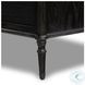 Toulouse Distressed Black 6 Drawer Dresser