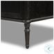 Toulouse Distressed Black 4 Door Sideboard