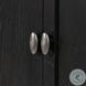 Toulouse Distressed Black 4 Door Sideboard
