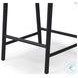 Buxton Black Oak Counter Height Stool