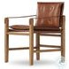 Lenz Sonoma Chestnut Dining Armchair