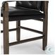 Lenz Carson Black Dining Armchair