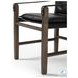 Lenz Carson Black Dining Armchair
