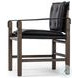 Lenz Carson Black Dining Armchair