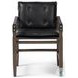 Lenz Carson Black Dining Armchair