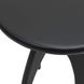 Aero Black Round Accent End Table