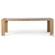 Millie Drifted Oak Solid 96" Rectangular Dining Table