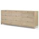 Millie Light Bleach Oak Veneer 9 Drawer Dresser