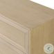 Millie Light Bleach Oak Veneer 6 Drawer Dresser