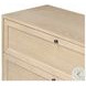 Millie Light Bleach Oak Veneer 6 Drawer Dresser