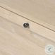 Millie Light Bleach Oak Veneer 2 Drawer Nightstand
