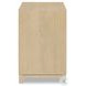 Millie Light Bleach Oak Veneer 2 Drawer Nightstand