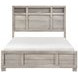 Everett Melamine Gray Storage Panel Bedroom Set