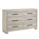 Everett Melamine Gray Storage Panel Bedroom Set