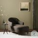 Marnie Knoll Mink Performance Fabric 32" Upholstered Chaise Lounge