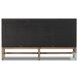 Fiona Black Raffia 6 Drawer Dresser