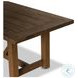Stewart Stained Heritage Brown 118" Rectangular Outdoor Dining Table