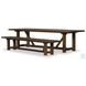 Stewart Stained Heritage Brown 118" Rectangular Outdoor Dining Table