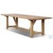 Stewart Reclaimed Natural 118" Rectangular Outdoor Dining Table