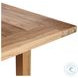 Stewart Reclaimed Natural 118" Rectangular Outdoor Dining Table