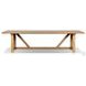 Stewart Reclaimed Natural 118" Rectangular Outdoor Dining Table
