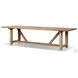 Stewart Reclaimed Natural 118" Rectangular Outdoor Dining Table