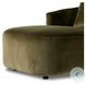Farrah Surrey Olive 39" Upholstered Chaise Lounge