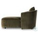 Farrah Surrey Olive 39" Upholstered Chaise Lounge