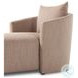 Farrah Alcala Fawn Performance Fabric 39" Upholstered Chaise Lounge