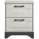 Westport White Oak and Gray Upholstered Platform Bedroom Set