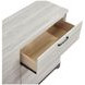 Westport White Oak and Gray 6 Drawer Dresser