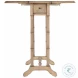 Darrow Antique Beige Foldable End Table
