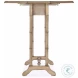 Darrow Antique Beige Foldable End Table