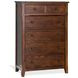 Santa Fe Dark Chocolate 5 Drawer Chest