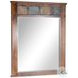 Desert Sage Dark Brown Rectangular Dresser Mirror