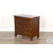 Desert Sage Dark Brown 3 Drawer Nightstand