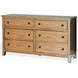 Crimson Ridge 6 Drawer Dresser