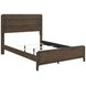 Emmett Dark Walnut Queen Panel Bed