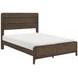Emmett Dark Walnut Queen Panel Bed