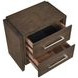 Emmett Dark Walnut 2 Drawer Nightstand