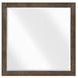 Emmett Dark Walnut Square Dresser Mirror