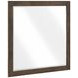 Emmett Dark Walnut Square Dresser Mirror