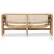 Selma Faux Hyacinth 63" Outdoor Sofa