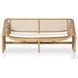 Selma Faux Hyacinth 63" Outdoor Sofa