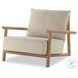 Cardiff Natural Teak Outdoor Chair